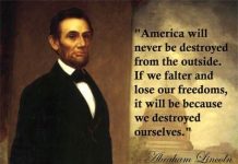 WE NEED STATESMEN!! (not politicians) Abraham Lincoln
