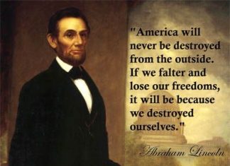 WE NEED STATESMEN!! (not politicians) Abraham Lincoln