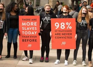 ANGELS OVER AMERICA ending human trafficking in America