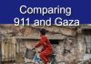 COMPARING THE EVENTS OF 9/11 & GAZA