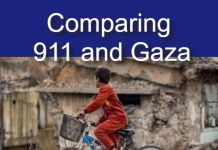 COMPARING THE EVENTS OF 9/11 & GAZA