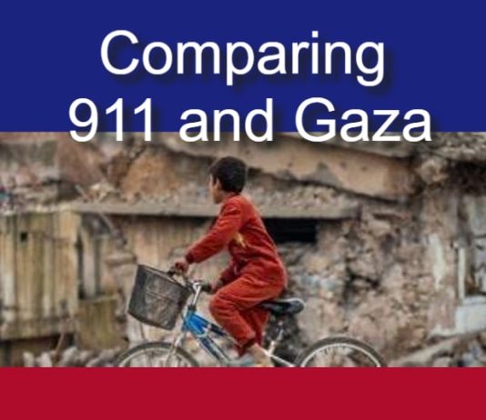 COMPARING THE EVENTS OF 9/11 & GAZA